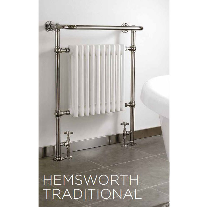 Instinct Hemsworth Hot Water Towel Rail Beggs and Partners